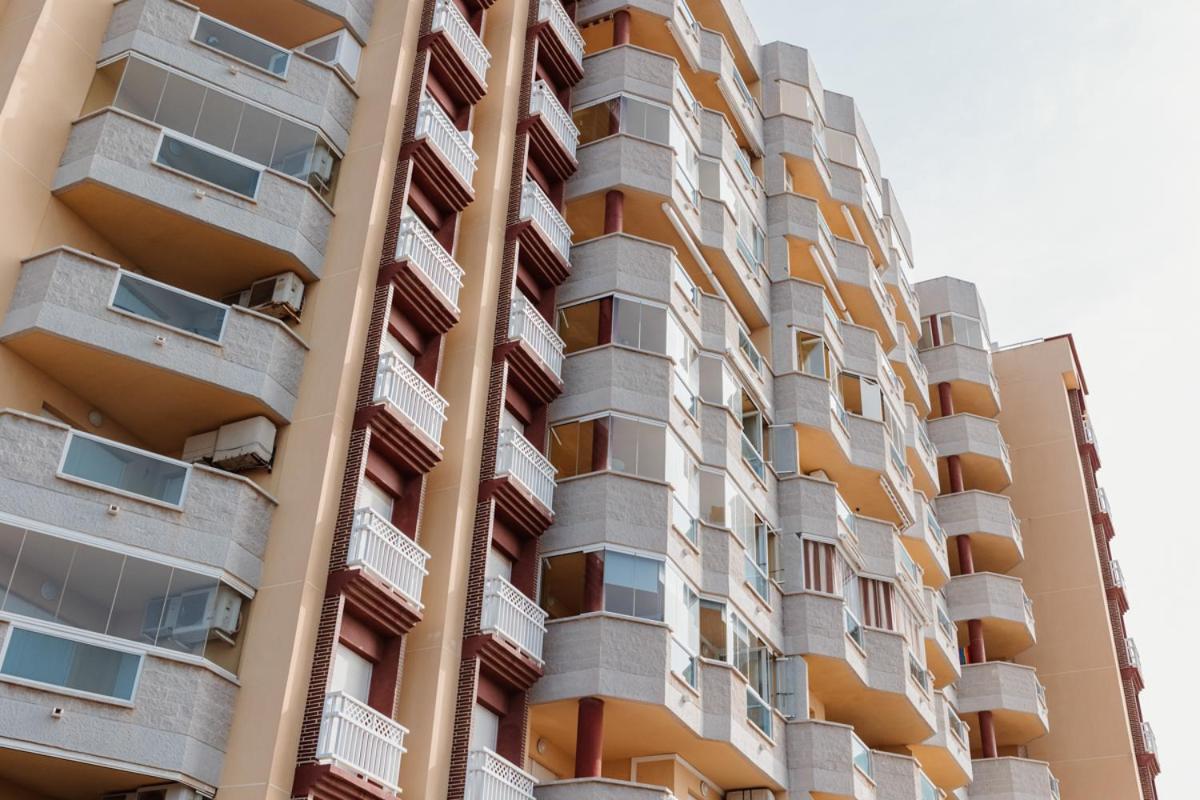 Apartamentos Turisticos Playa Principe La Manga Bagian luar foto